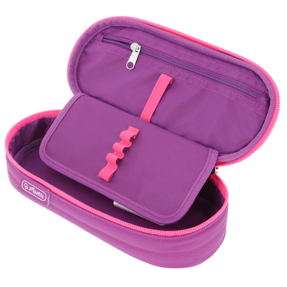 Artikelbild 2 für herlitz Schlampermäppchen befüllt Dip Dye pink/purple, 21,5 x 9,5 cm, Artikelnummer 556247