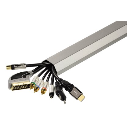 Artikelbild für hama Kabelkanal 1,1 m silber, Artikelnummer 125427