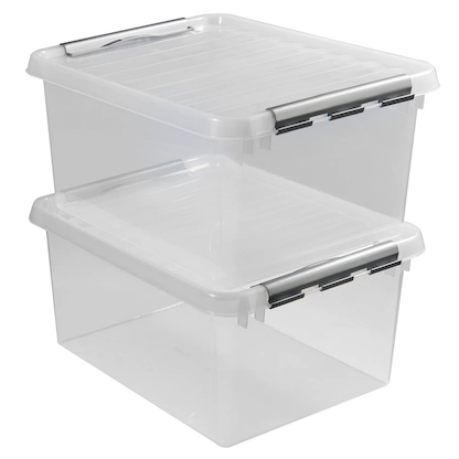 Artikelbild 3 für sunware Q-line Aufbewahrungsbox 36,0 l transparent 50,0 x 40,0 x 25,5 cm, 1 St., Artikelnummer 145728