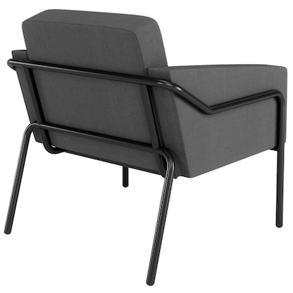 Artikelbild 3 für medso powered by PAPERFLOW Sessel MEDSO L anthrazit schwarz Stoff 75,0 x 74,3 x 73,6 cm, 1 St., Artikelnummer 522478