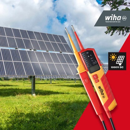 Artikelbild 6 für Wiha Zweipoliger Spannungs- und Durchgangsprüfer 45217, 0,5 - 1.000 V AC, CAT IV, Artikelnummer 717787