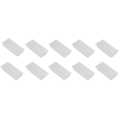 Artikelbild für FRANKEN Magnete grau, Metall 23,0 x 50,0 mm, 10 St., Artikelnummer 783599