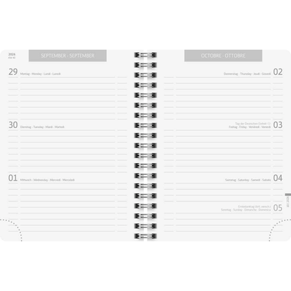 Artikelbild 3 für BRUNNEN Schülerkalender Wild at Heart 2026/2027 schwarz, 1 St., Artikelnummer 805038