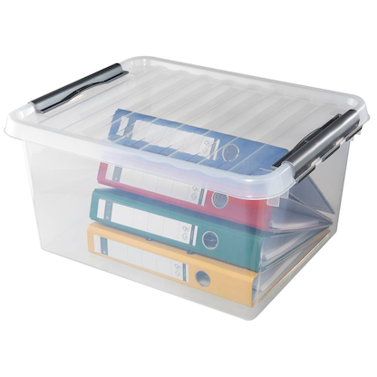 Artikelbild 9 für sunware Q-line Aufbewahrungsbox 36,0 l transparent 50,0 x 40,0 x 25,5 cm, 1 St., Artikelnummer 145728