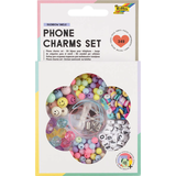 Artikelbild 1 für folia Perlen-Set Phone Charms Set mehrfarbig, Artikelnummer 130589