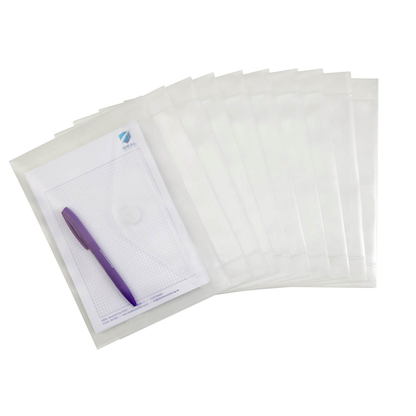 Artikelbild 4 für FolderSys Dokumententaschen Index DIN A5 transparent genarbt 0,20 mm, 10 St., Artikelnummer 449987