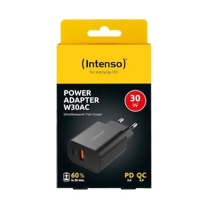 Artikelbild 5 für Intenso W30AC Ladeadapter schwarz, 30 Watt, Artikelnummer 781288