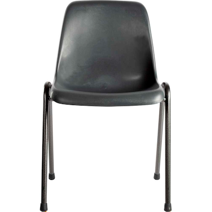 Artikelbild für LÜLLMANN Stapelstuhl 230100 dunkelgrau Kunststoff, 1 St., Artikelnummer 791048