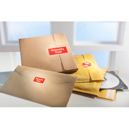 Artikelbild 3 für AVERY Zweckform Sicherheitssiegel 7311 rot »Security Seal« 38,0 x 20,0 mm, 200 Etiketten , Artikelnummer 431945