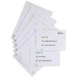 Artikelbild 1 für DURABLE Einsteckschilder für Namensschilder DOOR SIGN REFILL 14,8 x 21,0 cm, 20 St., Artikelnummer 330107