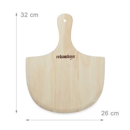 Artikelbild 8 für relaxdays Pizzastein-Set beige, 1 Set, Artikelnummer 400343
