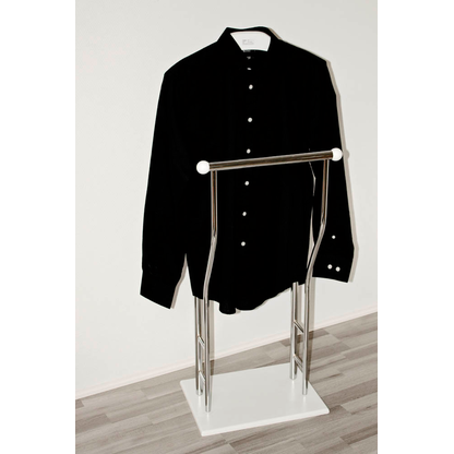 Artikelbild 2 für HAKU Möbel Herrendiener 38349 weiß Metall 45,0 x 110,0 cm, Artikelnummer 552374