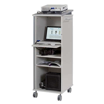 Artikelbild 2 für rocada Caddy Bürowagen grau 5 Ebenen 47,0 x 42,4 x 120,0 cm, Artikelnummer 586060