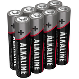 Artikelbild 1 für ANSMANN Batterien Red Alkaline Alkali-Mangan Micro AAA 1,5 V, 8 St., Artikelnummer 189439