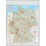 Artikelbild 1 für FRANKEN Weltkarte Metall, beschichtet, Artikelnummer 670057