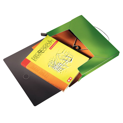 Artikelbild 2 für LEITZ Heftbox Solid 4568 3,0 cm hellgrün, 1 St., Artikelnummer 393278