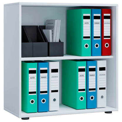 Artikelbild für VCM my office Aktenregal L weiß 70,0 x 37,0 x 74,0 cm, 1 St., Artikelnummer 345054