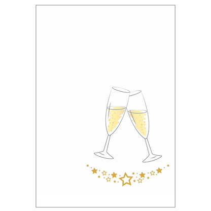 Artikelbild für LUMA Motivpapier Sektgläser Motiv DIN A4 100 g/qm 50 Blatt, Artikelnummer 798433