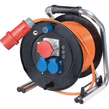 Artikelbild für as-Schwabe Panzer-Vollgummi Starkstrom-Kabeltrommel 30,0 m, Artikelnummer 969079