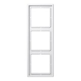 Artikelbild 1 für JUNG 3-fach Steckdosenrahmen weiß 22,3 x 8,1 cm, 1 St., Artikelnummer 176269