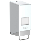 Artikelbild 1 für PGP Seifenspender Variomat M 12938005 weiß Metall 1,0 und 2,0 l, 1 St., Artikelnummer 411706