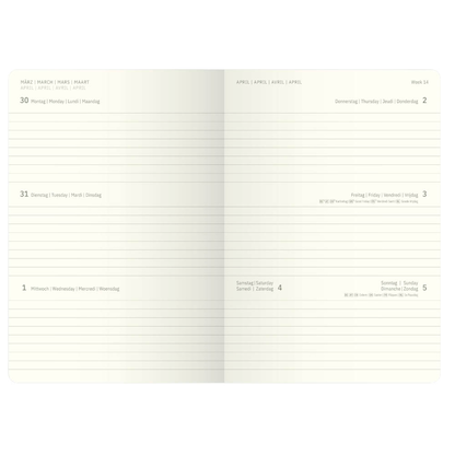 Artikelbild 3 für SIGEL Buchkalender Conceptum 2026 rot, 1 St., Artikelnummer 568467