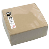 Artikelbild 1 für PROnappe Servietten beigebraun 2-lagig 20,0 x 20,0 cm, 50 St., Artikelnummer 361588