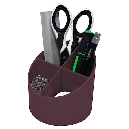 Artikelbild für helit Stiftehalter the green cross rot Kunststoff 4 Fächer 11,0 x 11,0 x 10,5 cm, Artikelnummer 823821