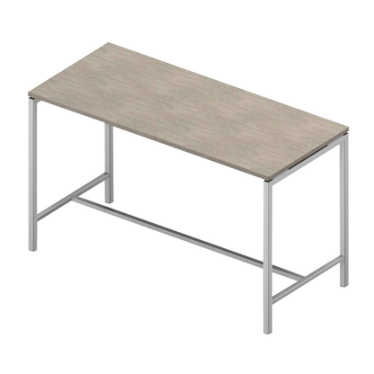 Artikelbild für Quadrifoglio Stehtisch Creo beton rechteckig, 4-Fuß-Gestell weiß, 180,0 x 80,0 x 107,0 cm, Artikelnummer 670861