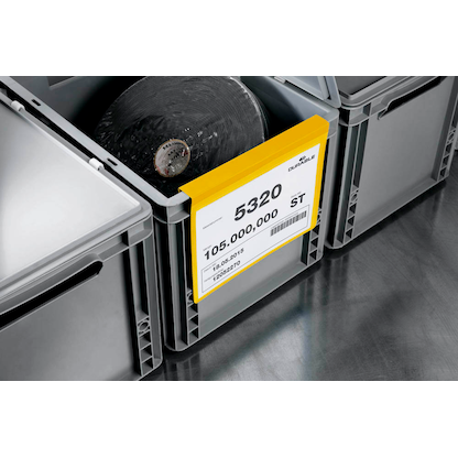 Artikelbild 2 für DURABLE Kennzeichnungstaschen gelb A4, 50 St., Artikelnummer 784953