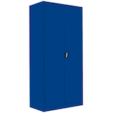 Artikelbild 1 für LÜLLMANN Stahlschrank 530343 enzianblau 4 Fachböden 92,5 x 42,2 x 195,0 cm, aufgebaut, 1 St., Artikelnummer 182669