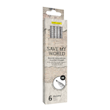 Artikelbild 1 für ONLINE® Save My World Bleistifte HB grau, 6 St., Artikelnummer 237846