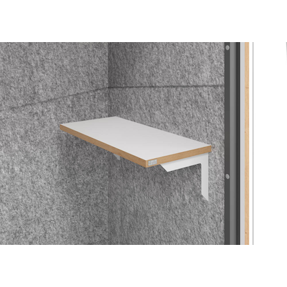 Artikelbild 9 für HAMMERBACHER SilentSpace Telefonbox grau 1 Fachboden mit Beleuchtung, Artikelnummer 576609