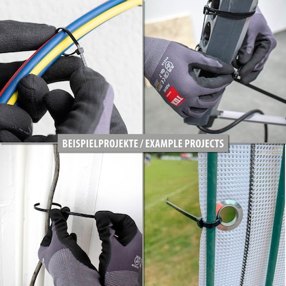 Artikelbild 3 für TOX Kabelbinder Clip schwarz 200,0 mm x 4,8 mm, 100 St., Artikelnummer 560468