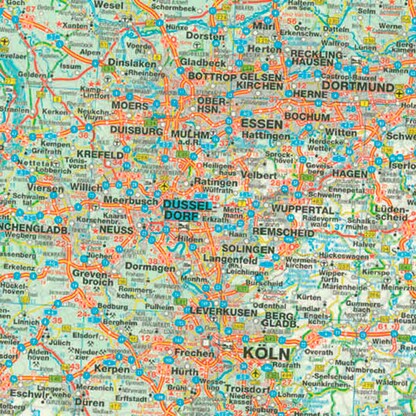 Artikelbild 3 für FRANKEN Weltkarte Metall, beschichtet, Artikelnummer 670057