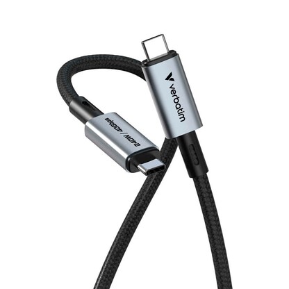 Artikelbild 4 für verbatim Sync & Charge Ladekabel schwarz, Kabellänge: 1,2 m, 240 W, Artikelnummer 737886