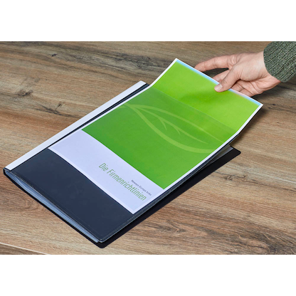 Artikelbild 14 für FolderSys Sichtbuch DIN A4, 40 Hüllen schwarz, 1 St., Artikelnummer 642058