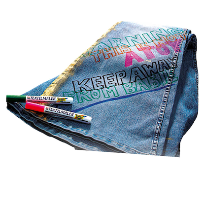 Artikelbild 2 für folia Textilmarker farbsortiert 1,0 - 5,0 mm, 12 St., Artikelnummer 314643