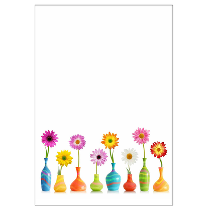 Artikelbild für LUMA Motivpapier Blumen Motiv DIN A4 100 g/qm 50 Blatt, Artikelnummer 798452