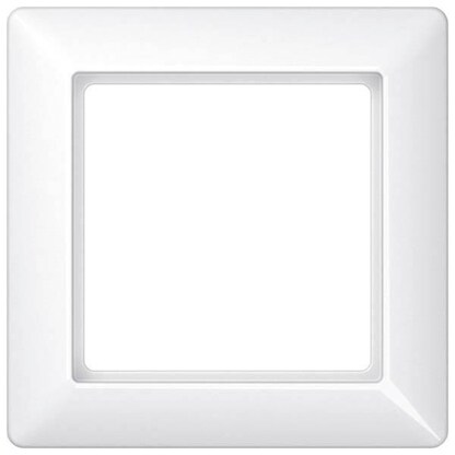 Artikelbild für JUNG 1-fach Steckdosenrahmen weiß 8,1 x 8,1 cm, 1 St., Artikelnummer 176309