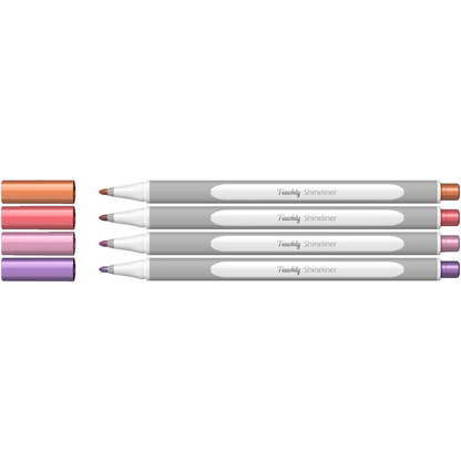 Artikelbild für Teachly Shineliner Vintage Filzstifte farbsortiert, 4 St., Artikelnummer 752369