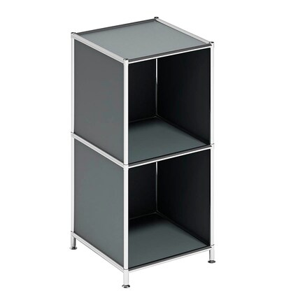 Artikelbild für viasit Aktenregal System4 anthrazit 40,4 x 40,4 x 80,7 cm, 1 St., Artikelnummer 135564