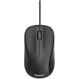 Artikelbild 1 für hama MC-300 Maus kabelgebunden schwarz, Artikelnummer 518124