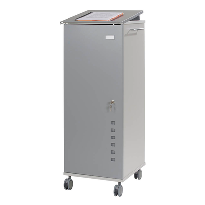 Artikelbild für rocada Caddy Bürowagen grau 5 Ebenen 47,0 x 42,4 x 120,0 cm, Artikelnummer 586060