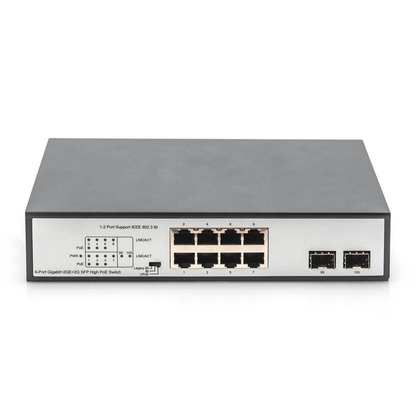 Artikelbild 2 für DIGITUS DN-95140 Switch 8-fach, Artikelnummer 382289