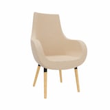 Artikelbild 1 für fm Besuchersessel Pirum sand buche Stoff 71,0 x 74,0 x 102,5 cm, 1 St., Artikelnummer 448116