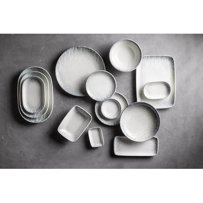 Artikelbild 4 für ID Fine Servierplatten Stolt-white weiß/grau 14,0 cm, 12 St., Artikelnummer 644718