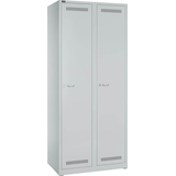 Artikelbild 1 für BISLEY LIGHT Spind lichtgrau GL08D1645, 2 Schließfächer 80,0 x 50,0 x 185,0 cm, Artikelnummer 454506