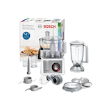 Artikelbild 1 für BOSCH MultiTalent 8 Küchenmaschine silber 1.250 W, Artikelnummer 940569