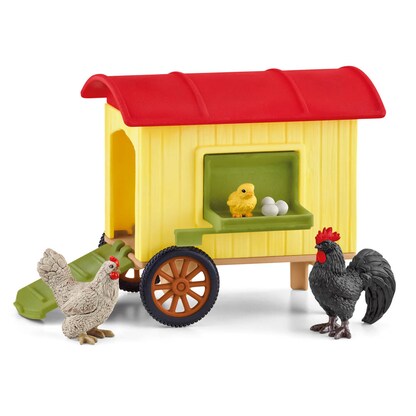 Artikelbild für Schleich® Farm World 42572 Hühnerstall Spielfiguren-Set, Artikelnummer 848059